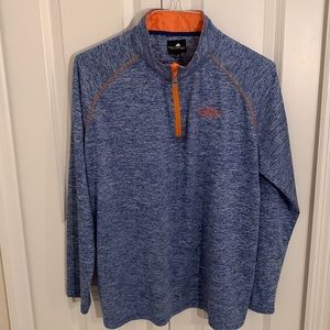 Weather Co 1/4 Zip - Blue - Large